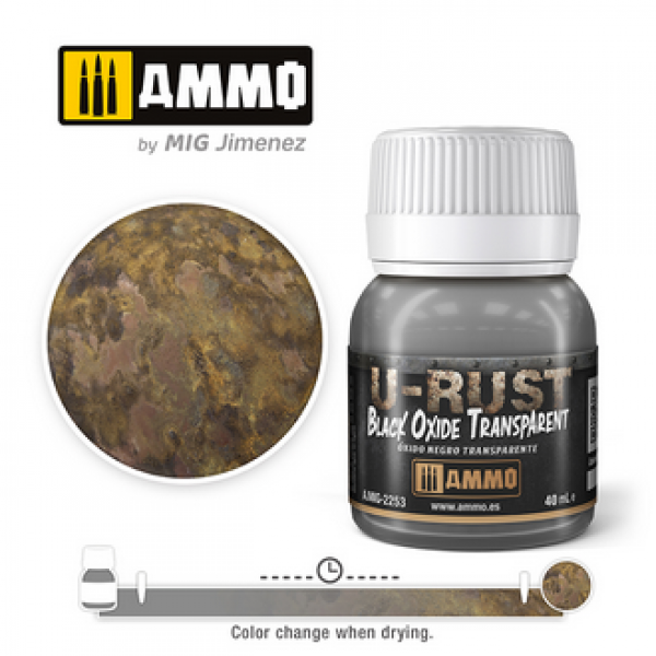 AMMO: U-RUST Black Oxide Transparent (40ml)