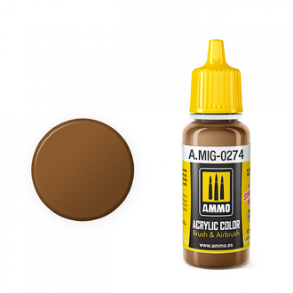 AMMO Acrylic Aircraft Colors: Marrone Mimetico 1 FS 30118 (15ml)