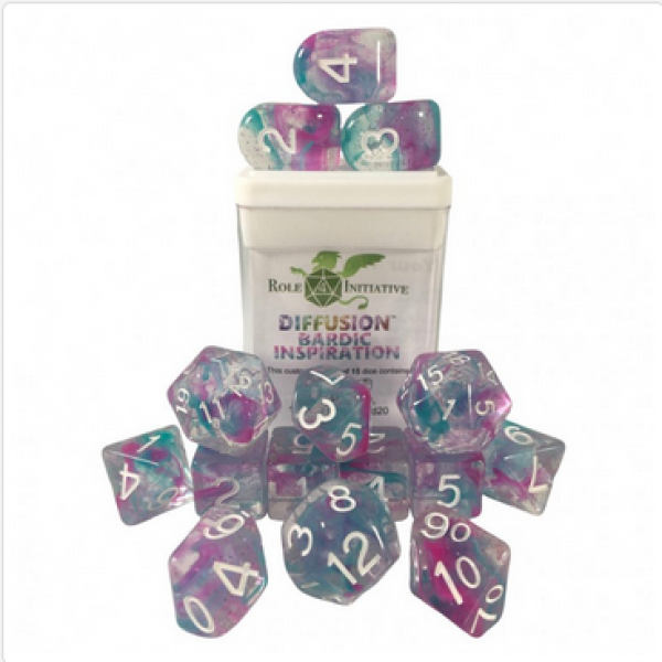 Polyhedral Dice Set: Diffusion Bardic Inspiration w/ Archd4 & Balanced20 (15)