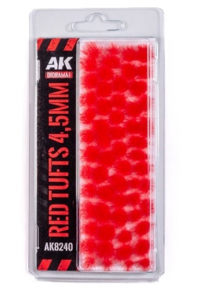 AK-Interactive: Wargame Tufts - Red (new for 2024)