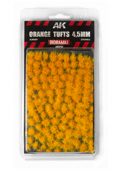 AK-Interactive: Wargame Tufts - Orange (new for 2024)