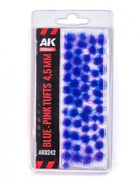AK-Interactive: Wargame Tufts - Pink & Blue (new for 2024)