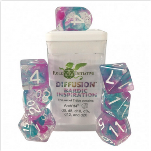 Polyhedral Dice Set: Diffusion Bardic Inspiration w/ Archd4 & Balanced20 (7)