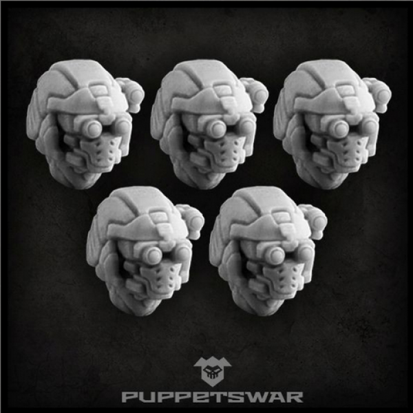 Puppetswar: (Accessory) NVG Team Helmets (5)