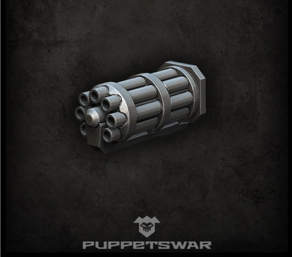 Puppetswar: (Accessory) Gatling Cannon Tip