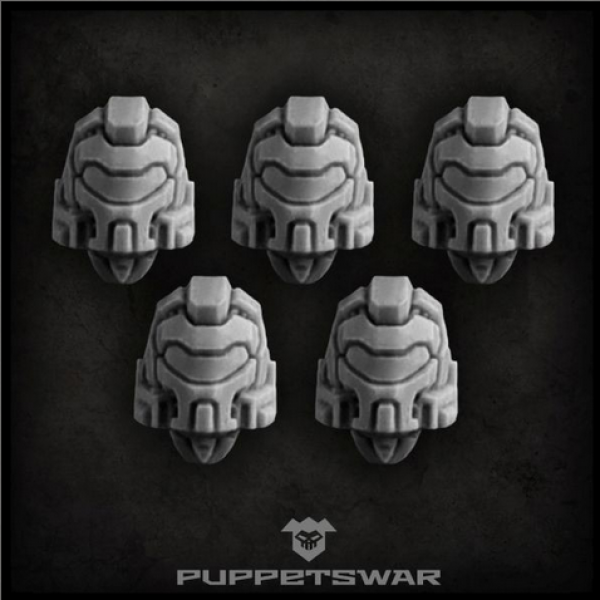 Puppetswar: (Accessory) Breachers Helmets (5)