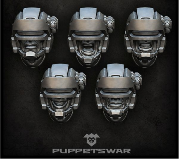 Puppetswar: (Accessory) Oppressors Heads (5)