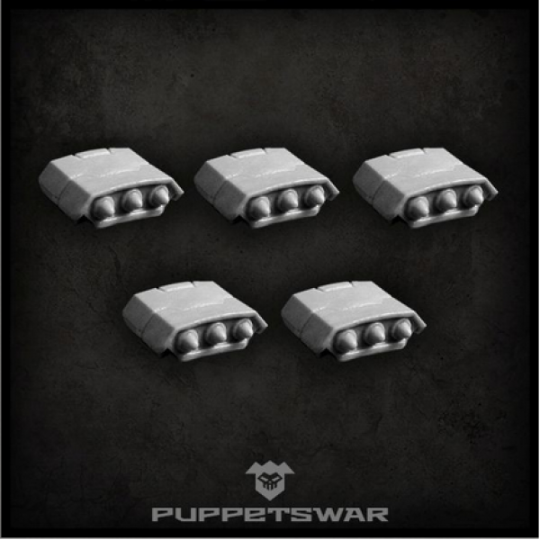 Puppetswar: (Accessory) Missile Pods (5)