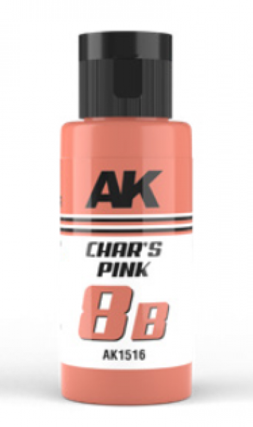 AK-Interactive: DUAL EXO Acrylic Paint - Char's Pink 8B (60ml)