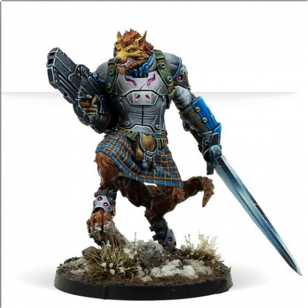 Infinity (#956): McMurrough, Mercenary Dog-Warrior