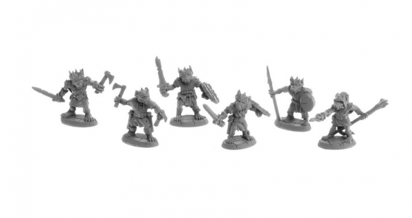 Reaper Dungeon Dwellers: Nightclaw Kobolds (6)