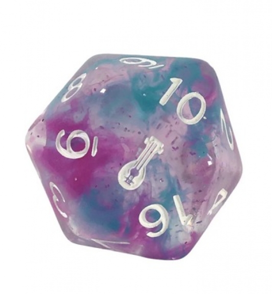 d20 Single: 29mm Diffusion - Bard Inspiration with Symbol (1)