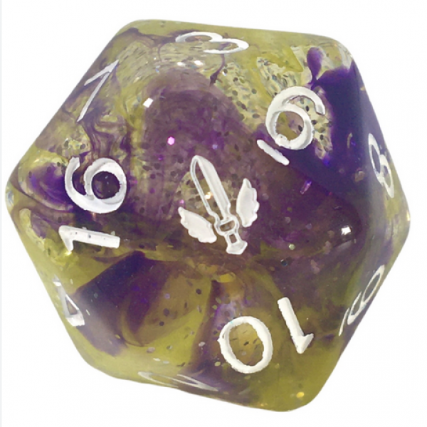 d20 Single: 29mm Diffusion - Paladins Oath with Symbol (1)