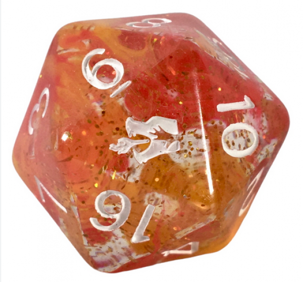 d20 Single: 29mm Diffusion - Sorcerers Bloodline with Symbol (1)