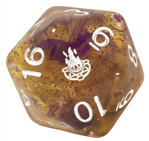 d20 Single: 29mm Diffusion - Warlocks Pact with Symbol (1)