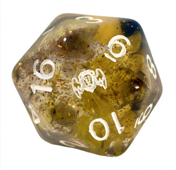 d20 Single: 29mm Diffusion - Sphinxs Riddle with Symbol (1)