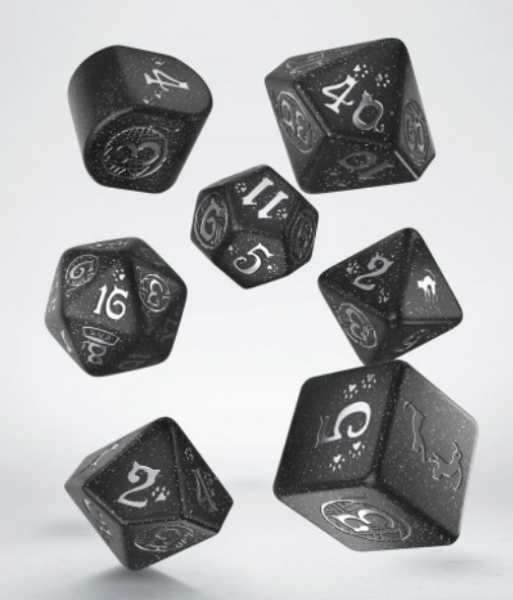 Exotic Dice: CATS Modern Dice Set - Waffle (7)