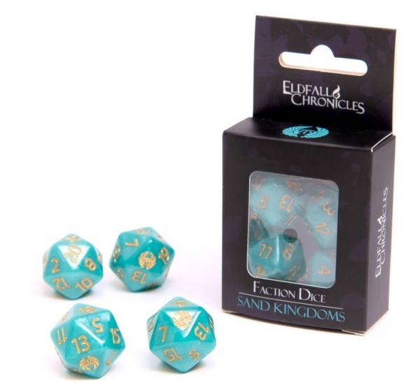 Eldfall Chronicles: Faction Dice - Sand Kingdoms
