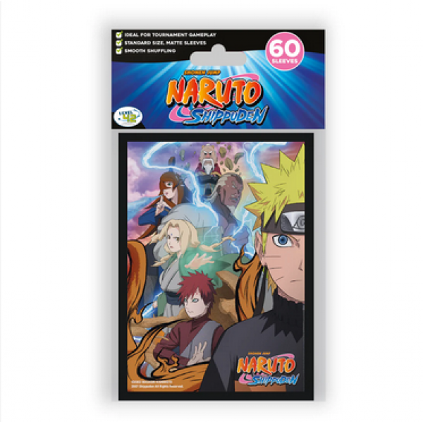 Naruto Deck Protector Sleeves - Ninja Fight (officially licensed)