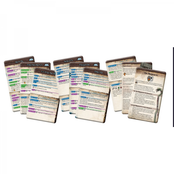 Maladum: Reference Cards