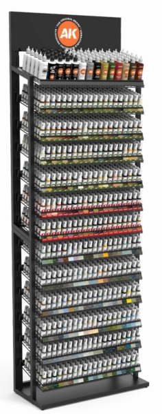 AK-Interactive: 3 Gen Generic, AFV and Air Series Display