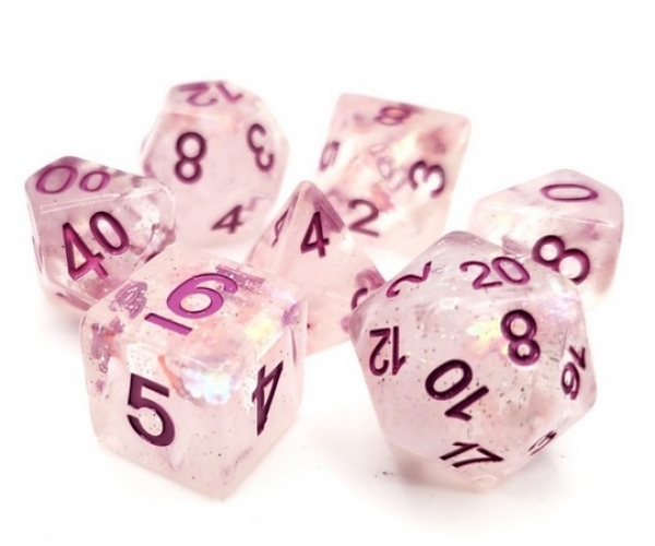 Old School RPG Dice Set: Infused - Winter's Dream (7)