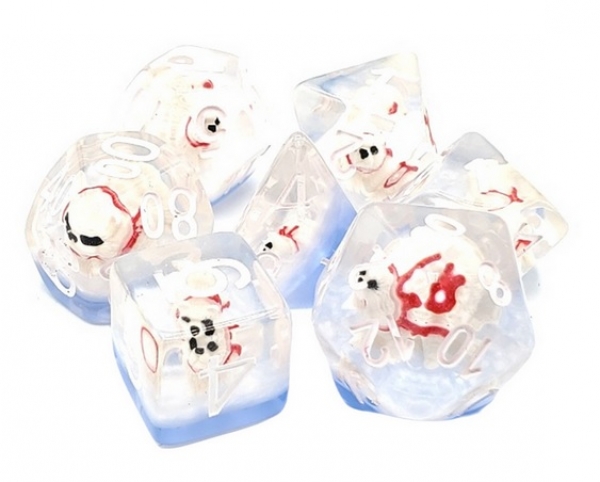 Old School RPG Dice Set: Animal Kingdom - Polar Bear Dive (7)
