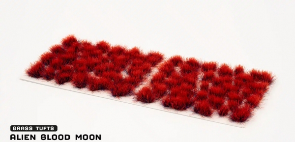 Gamer's Grasss: Alien Tufts -  Alien Blood Moon 6mm