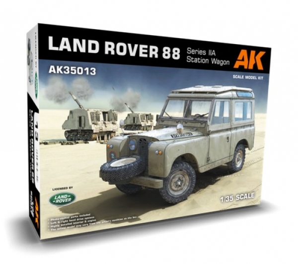 AK-Interactive: Land Rover 88 Series IIA Station Wagon (1:35 scale)