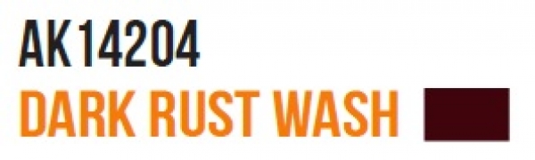 AK-Interactive: Dark Rust Wash 35ml