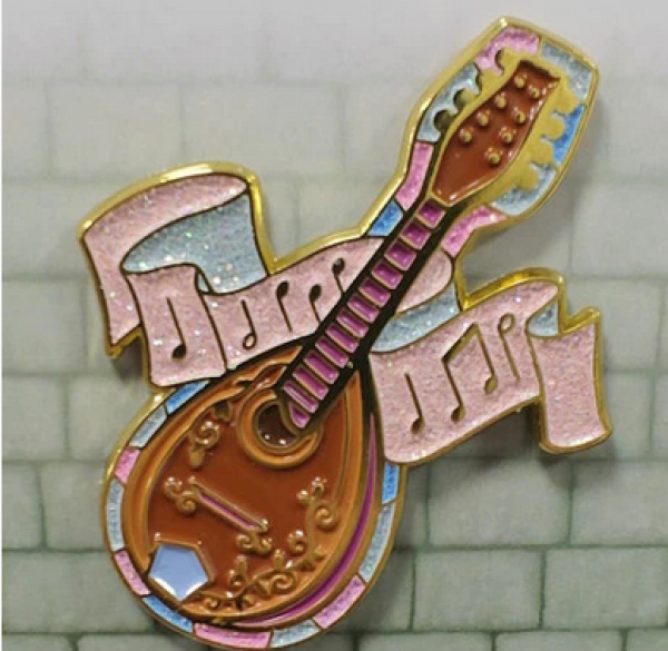 Role 4 Initiative Metal Enamel Pin: Bard