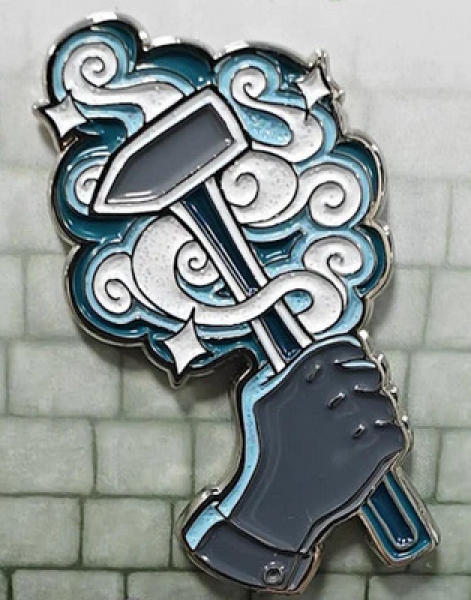 Role 4 Initiative Metal Enamel Pin: Artificer