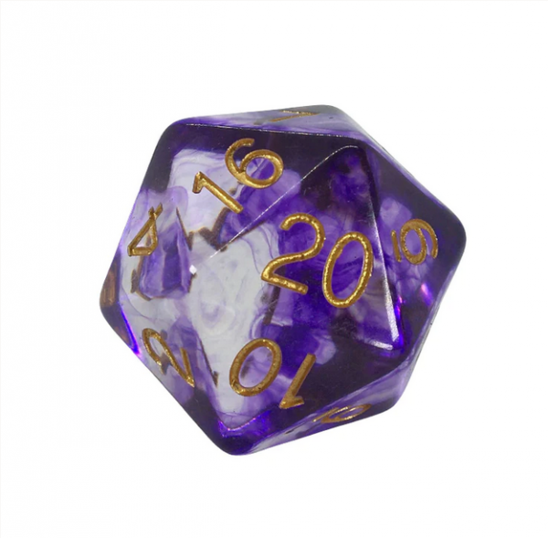 RPG Dice: XL size d20 - Diffusion Majesty (1)