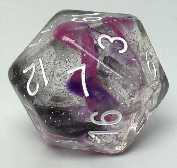RPG Dice: XL size d20 - Diffusion Forty Two (1)