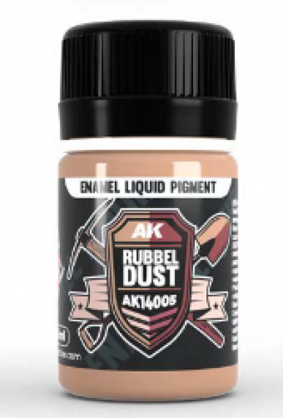 AK-Interactive: (Pigment) Liquid Enamel - Rubble Dust (35ml)