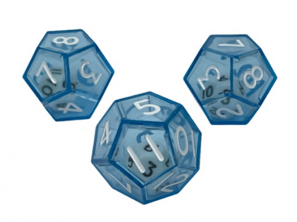 d12 Double Dice Blue/White (1)