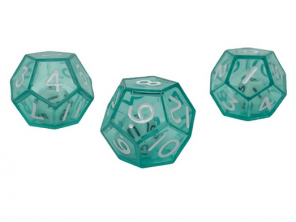 d12 Double Dice Green/white (1)