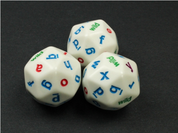 Chessex: 30 Sided Alphabet Die (1)