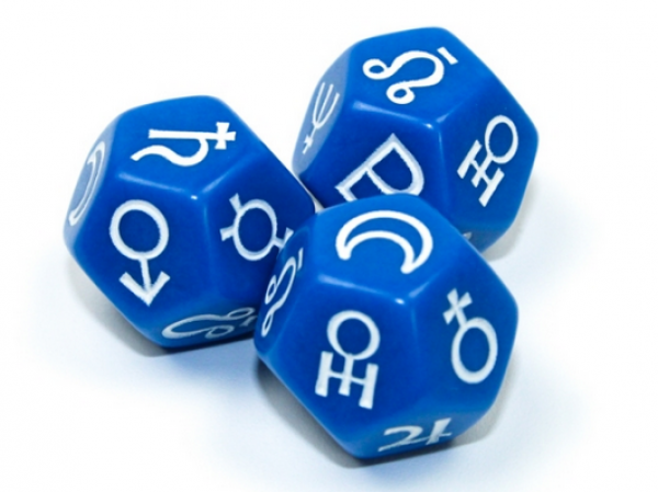 Planets Blue/white 18mm d12 (1)