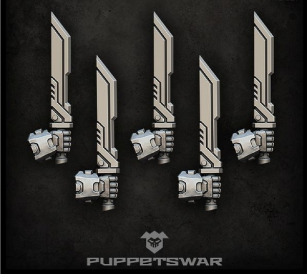 Puppetswar: (Accessory) Tech Swords (right) (5)