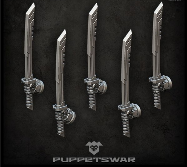 Puppetswar: (Accessory) Storm Katanas (right) (5)