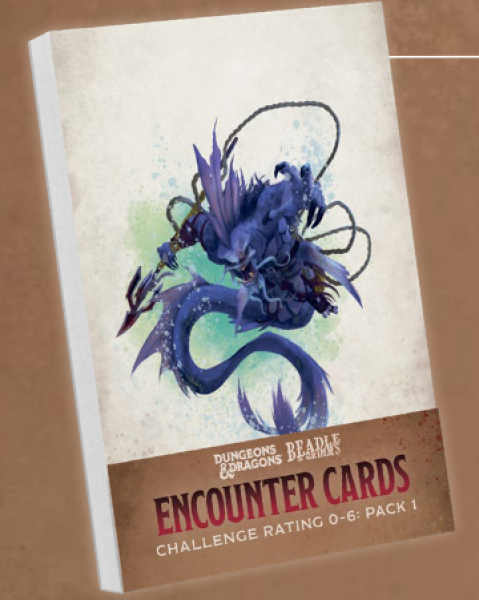 Beadle & Grimm's Encounter Cards Challenge Rating 0-6 Pack #1