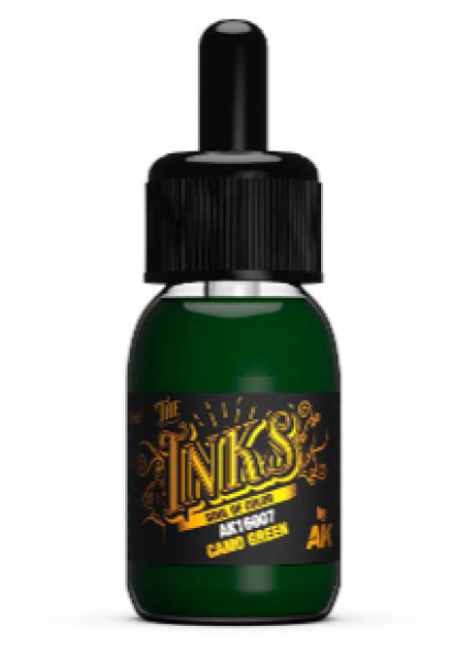 AK-Interactive: The INKS - Camo Green (30mL)