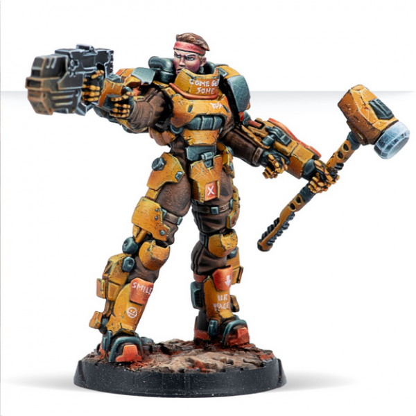 Infinity (#1059): Diggers, Armed Prospectors (Chain Rifle)