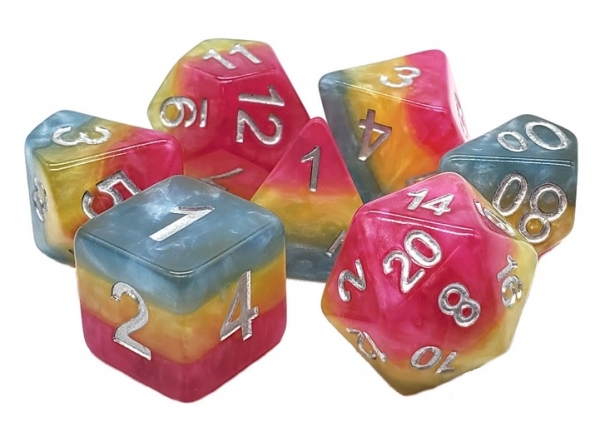 Old School RPG Dice Set: Gradients - Fantasy Land (7)