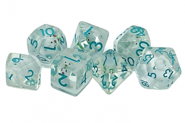 Old School RPG Dice Set: Animal Kingdom - Koala Bear (7)