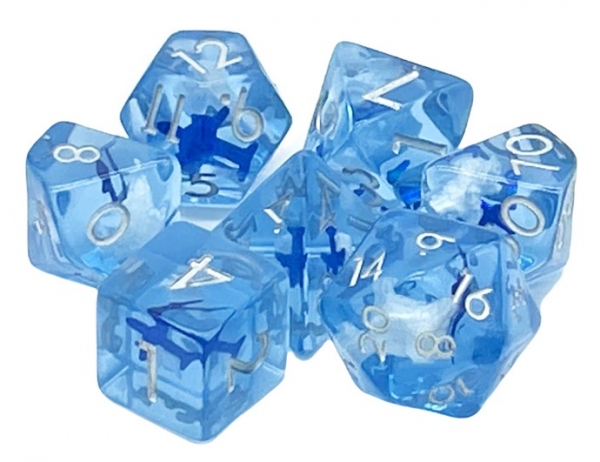 Old School RPG Dice Set: Infused - Flying High! (7)