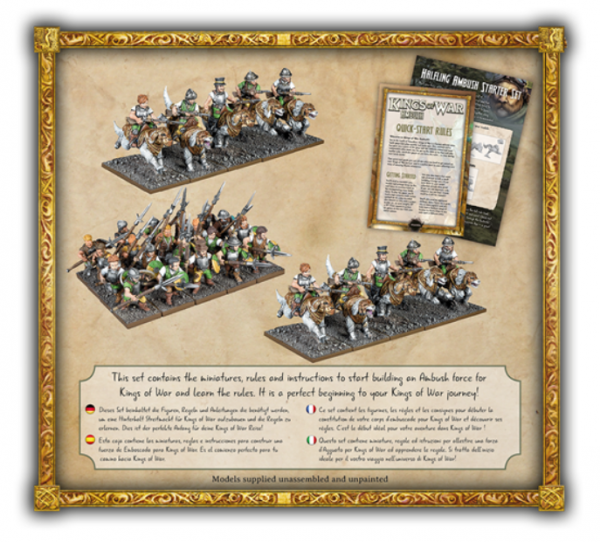 Kings Of War 3rd Edition: Halfling Ambush Starter Set
