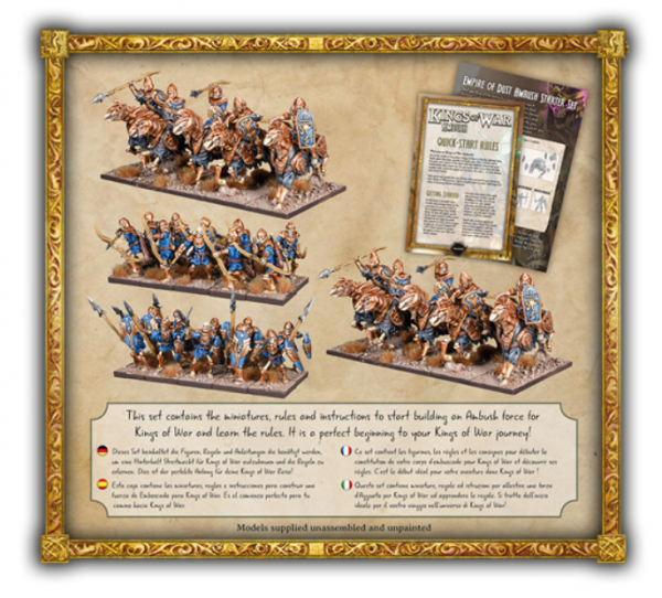 Kings Of War: Empire of Dust Ambush Starter Set