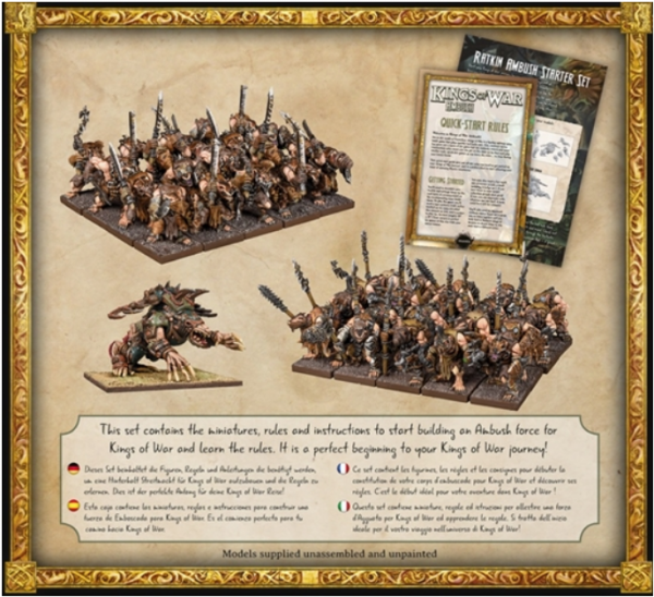 Kings Of War 3rd Edition: Ratkin Ambush Starter Set